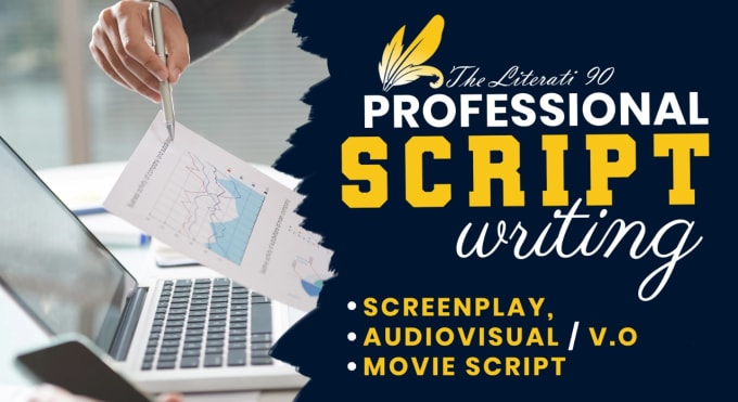 Gig Preview - Write an engaging script for your commercial or short film