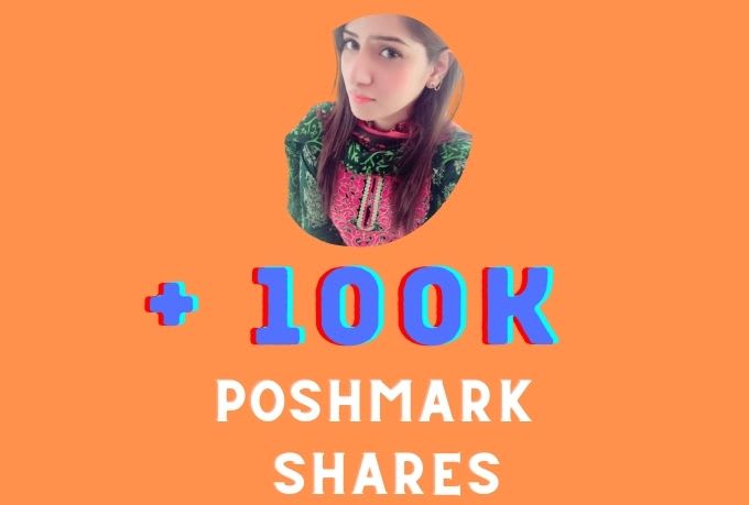 Gig Preview - Share poshmark listing up to 100k times manually