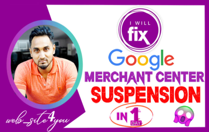 Gig Preview - Fix google merchant center suspension