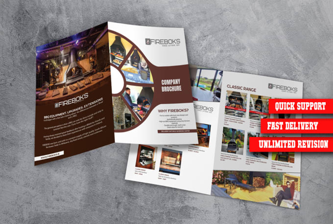 Gig Preview - Design modern trifold or bifold brochure, flyer, sale sheet