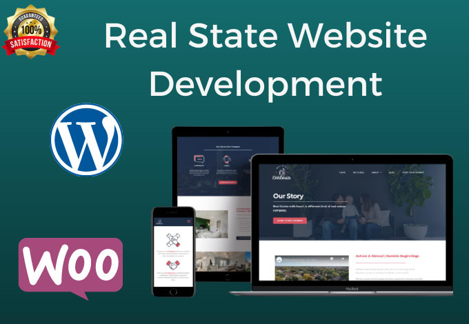 Gig Preview - Design real estate property website using wordpress