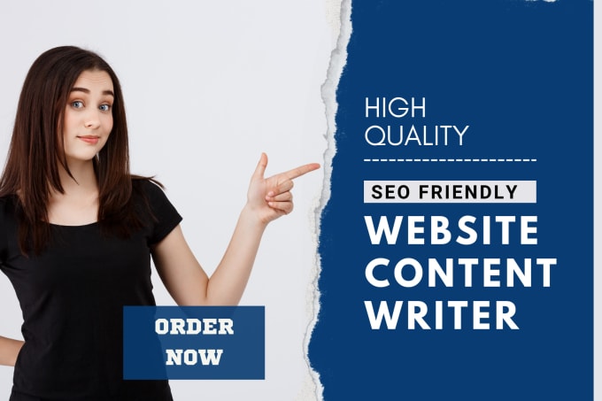 Gig Preview - Do copywriting and be your SEO website content writer