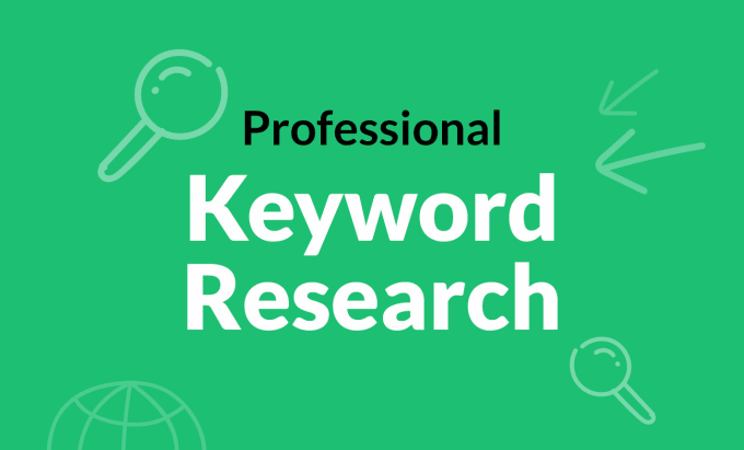 Gig Preview - Do the most  professional keyword research