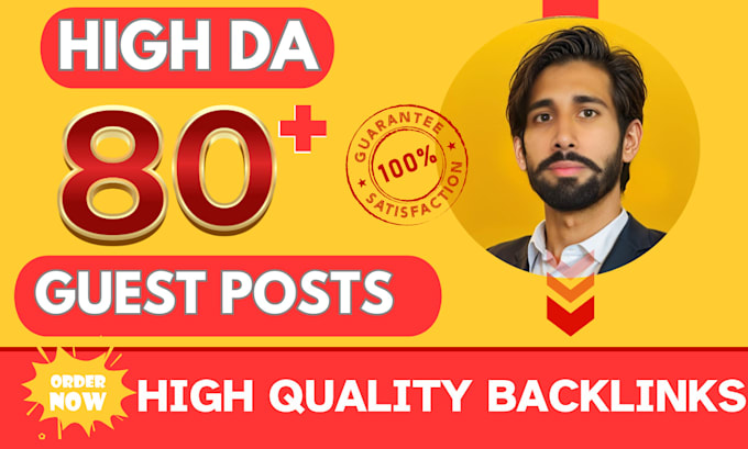 Bestseller - do guest post high da guest posts with high quality backlinks