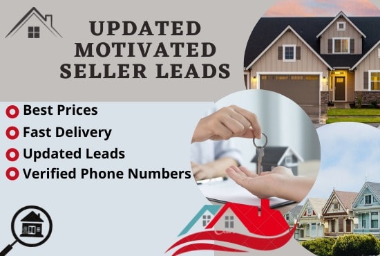 Gig Preview - Do real estate motivated seller leads and active cash buyer with skip tracing