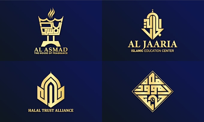 Gig Preview - Design arabic islamic kufic calligraphy logo