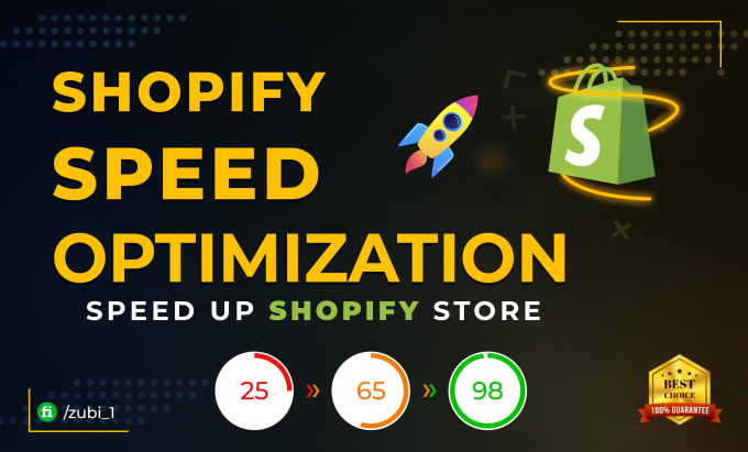 Gig Preview - Do shopify speed optimization and increase shopify score