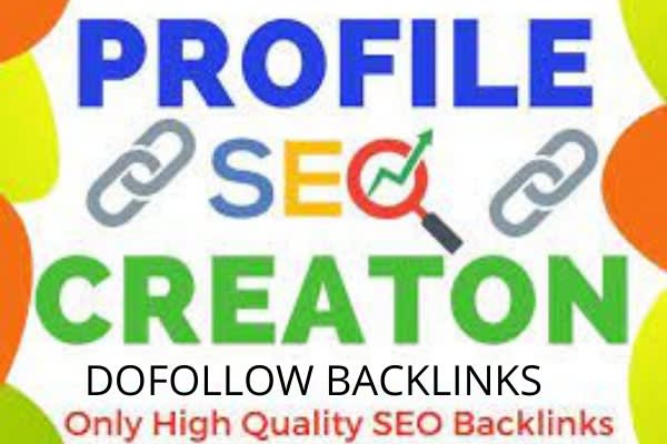 Gig Preview - Create profile backlinks for high da pr SEO