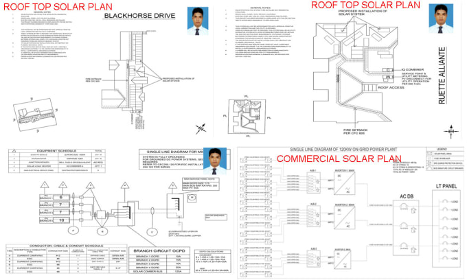 Bestseller - drawing design solar pv system and drafting 2d auto cad plan