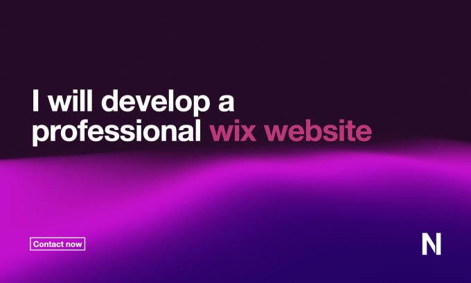 Gig Preview - Develop a professional wix website