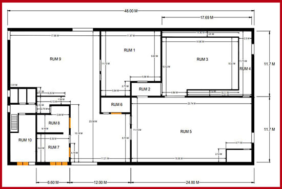 Gig Preview - Design architectural 2d house plans