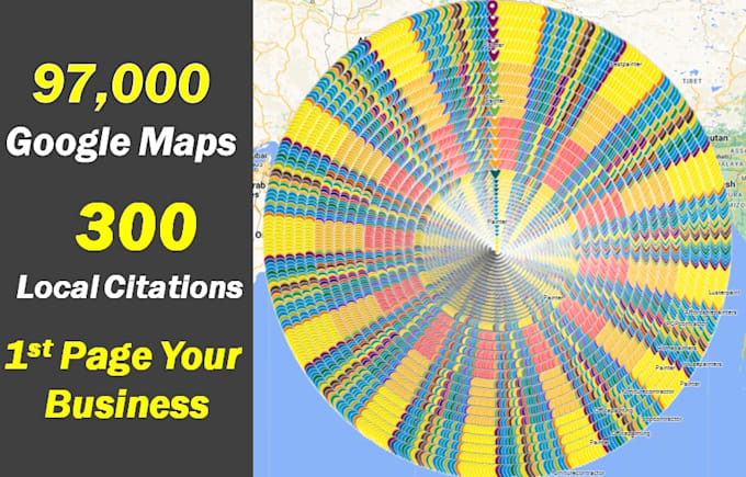 Gig Preview - Do 97,000 google maps citations or local citations and gmb ranking for local SEO