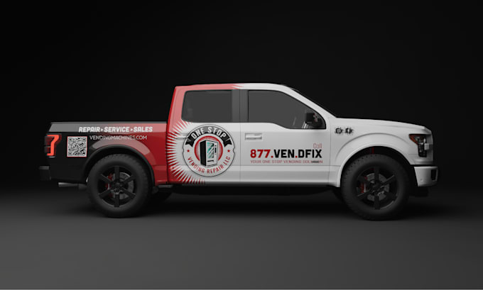 Gig Preview - Do any type of vehicle wrap design truck, trailer