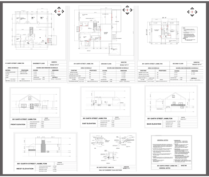 Gig Preview - Convert your pdf plans into cad and revit drawings