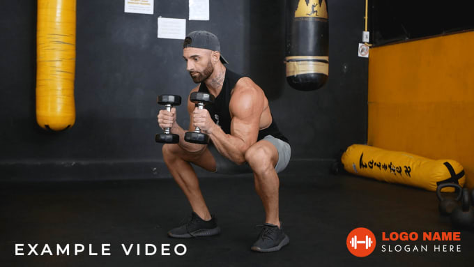 Gig Preview - Create professional fitness exercise workout videos