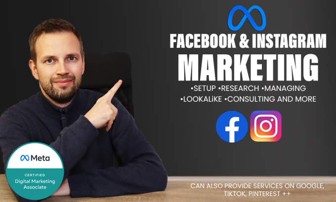 Gig Preview - Our agency will setup and manage your facebook and instagram ads campaign