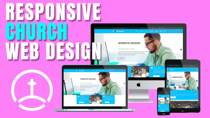 Gig Preview - Create and design a professional responsive church website