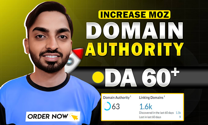 Bestseller - increase moz da domain authority up to 50 pa 40