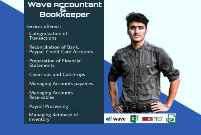 Gig Preview - Provide bookkeeping with wave