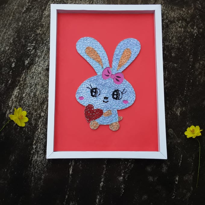 Gig Preview - Create quilling animals, pictures, cartoon characters etc