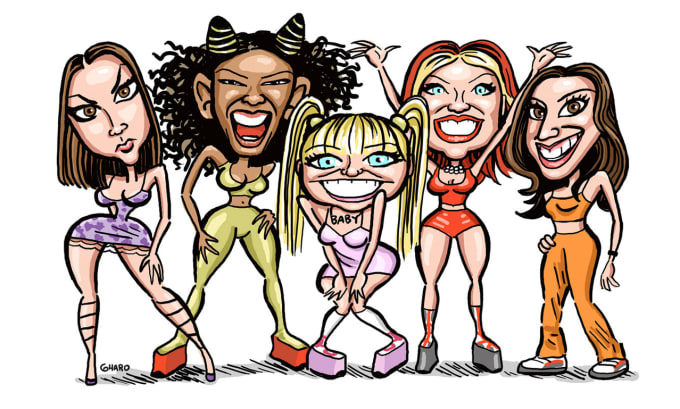 Gig Preview - Draw an amazing group caricature from your photo