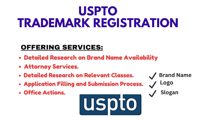 Gig Preview - Be your trademark registration attorney at uspto in the USA and UK