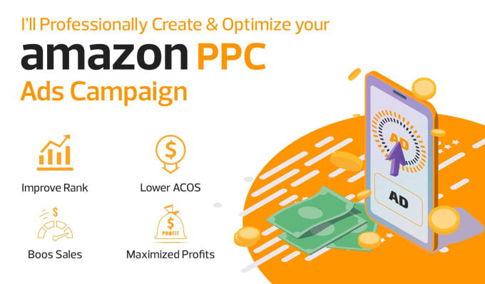 Gig Preview - Create, optimize and manage your amazon PPC ads campaigns