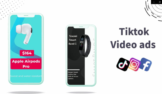 Gig Preview - Create tik tok video ads for product or service