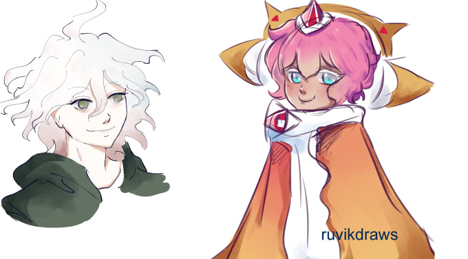 Gig Preview - Draw anime style sketches