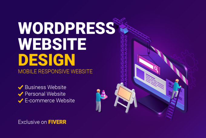 Gig Preview - Design and develop a wordpress website