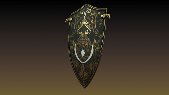 Bestseller - model any sword or shield in 3d