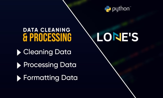 Gig Preview - Do your data cleaning and preprocessing tasks