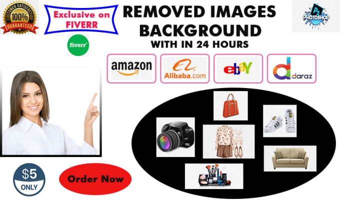 Gig Preview - Do professional image editing and background removal in photoshop