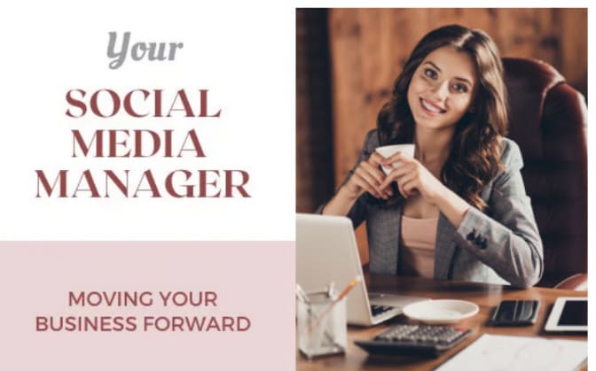 Gig Preview - Be your social media manager and content creator