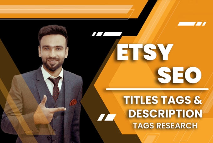 Gig Preview - Do etsy SEO title and tags, rank listing to maximum sales