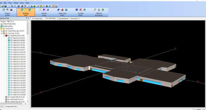 Gig Preview - Do building energy simulations projects on equest