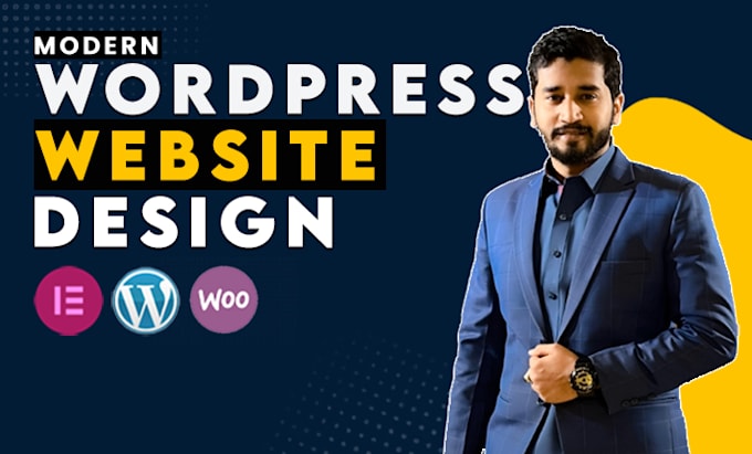 Gig Preview - Create modern wordpress website design or blog