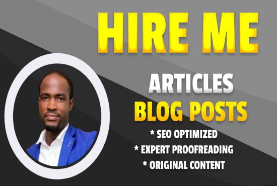 Gig Preview - Exclusive seo blog writing for your blog