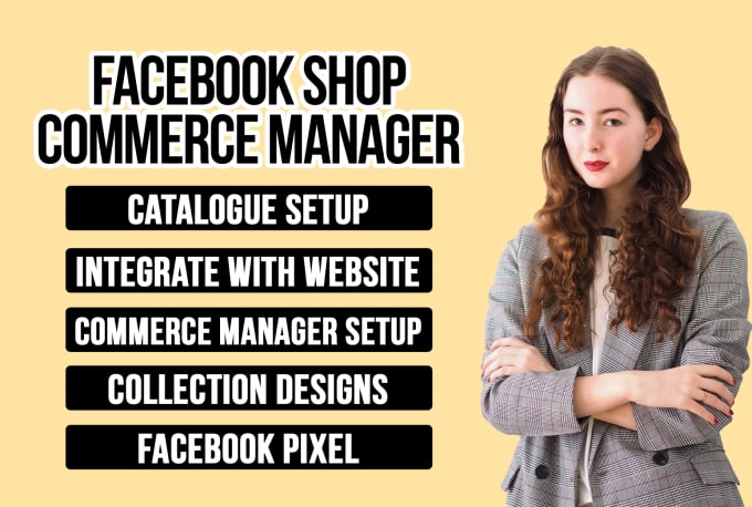 Gig Preview - Setup your commerce manager and facebook shop