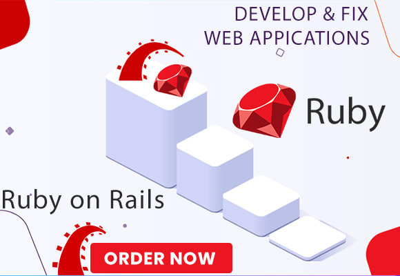 Gig Preview - Develop and fix ruby on rails web application with react js