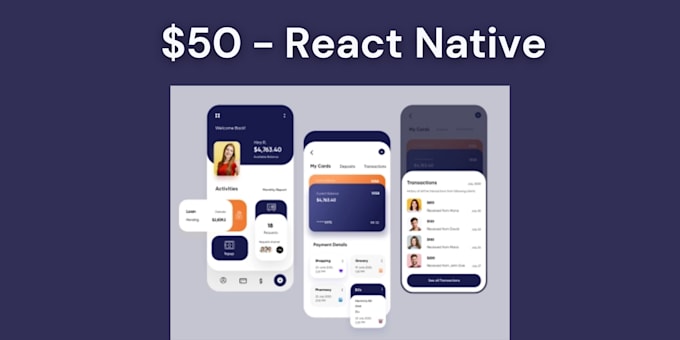 Gig Preview - Help with your react native project