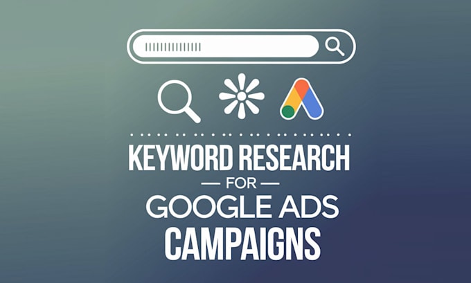 Gig Preview - Do expert keyword research for google ads campaigns to boost your ROI