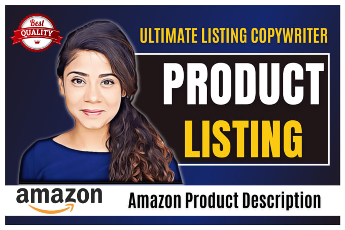 Gig Preview - Write professional amazon product listing description