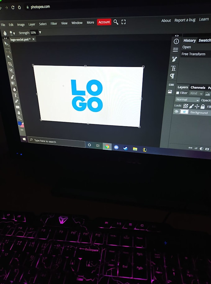 Gig Preview - Create logo for you