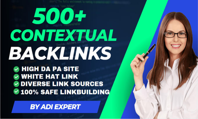 Gig Preview - Improve rank with 500 contextual dofollow backlink for boosted SEO