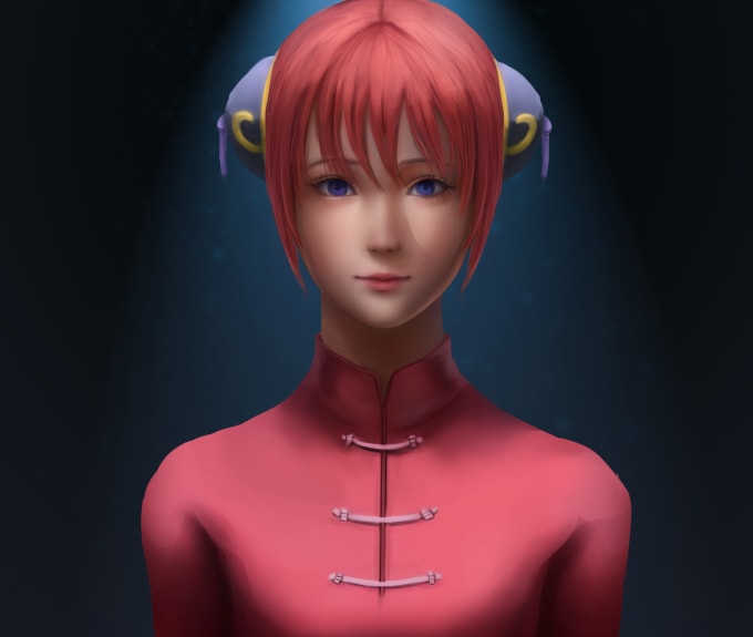 Gig Preview - Draw realistic anime digital art from photo