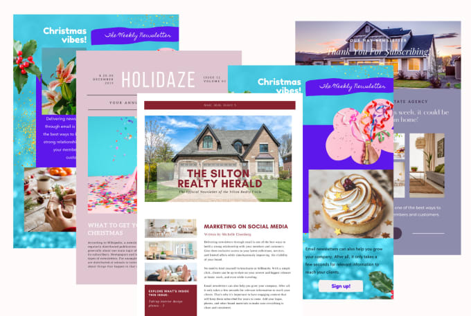 Bestseller - do email design and newsletters to increase sales