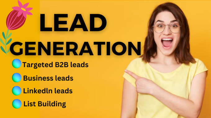 Gig Preview - Do b2b lead generation by linkedin sales navigator