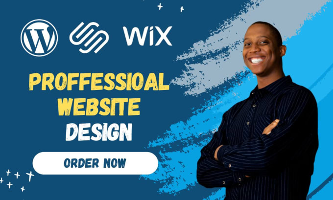 Gig Preview - Expertly build wix, squarespace, wordpress website