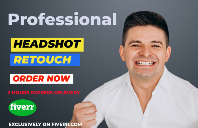 Bestseller - do expert headshot retouch portrait photo editing